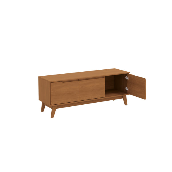 Rack Mueble TV 55" Kappesberg 136cm 3 Puertas Canela
