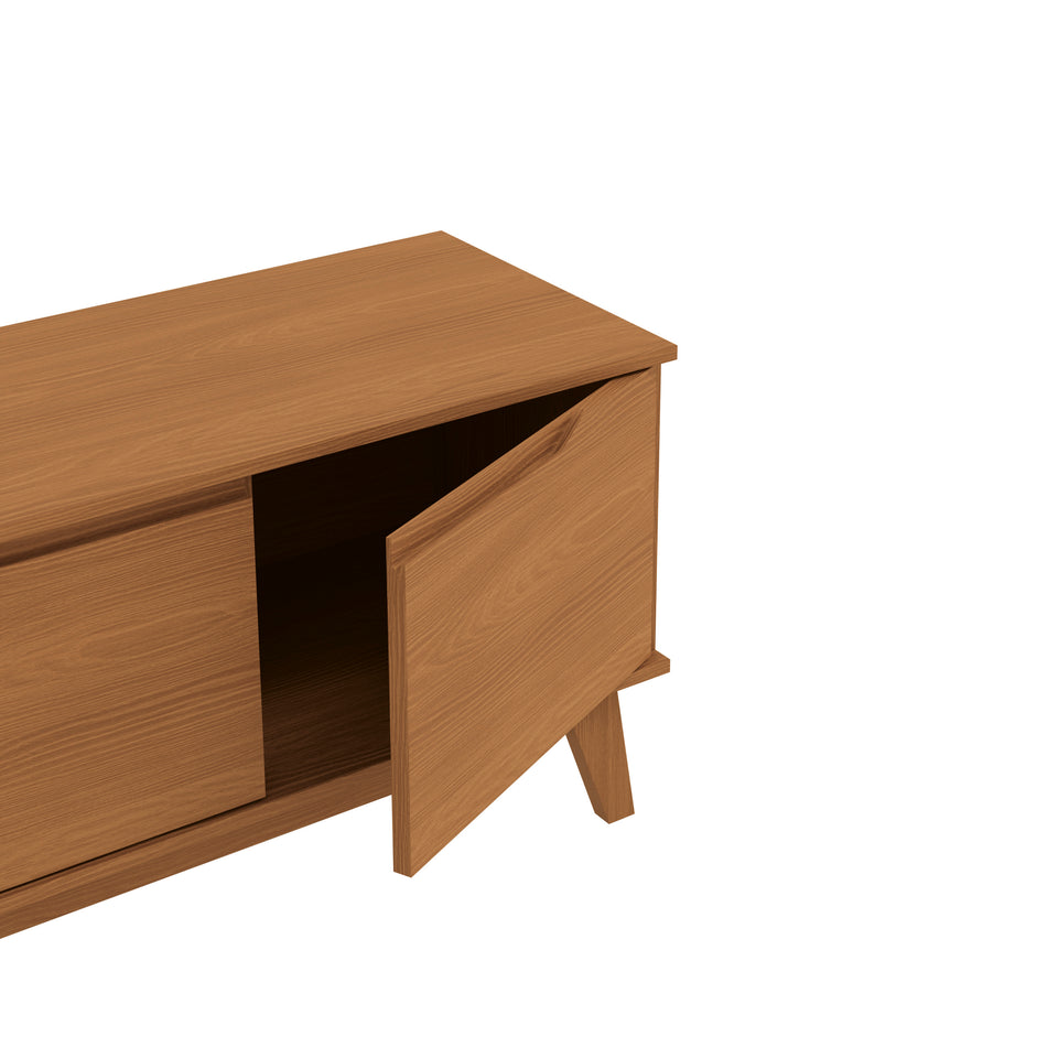 Rack Mueble TV 55" Kappesberg 136cm 3 Puertas Canela