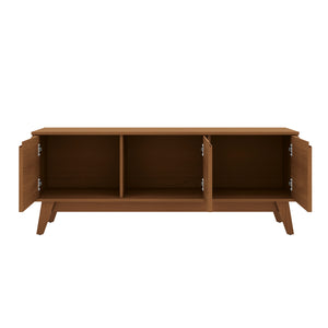 Rack Mueble TV 55" Kappesberg 136cm 3 Puertas Canela