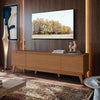 Mueble TV 75" Kappesberg 180cm con 3 Puertas Canela