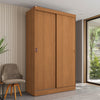 Placard Ropero Kappesberg 2 Puertas 121x200 Canela