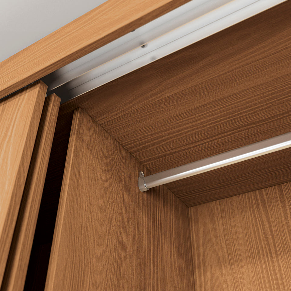 Placard Ropero Kappesberg 2 Puertas 121x200 Canela