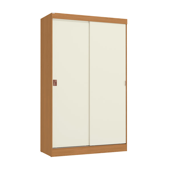 Placard Ropero Kappesberg 2 Puertas 121x200 Canela/Blanco