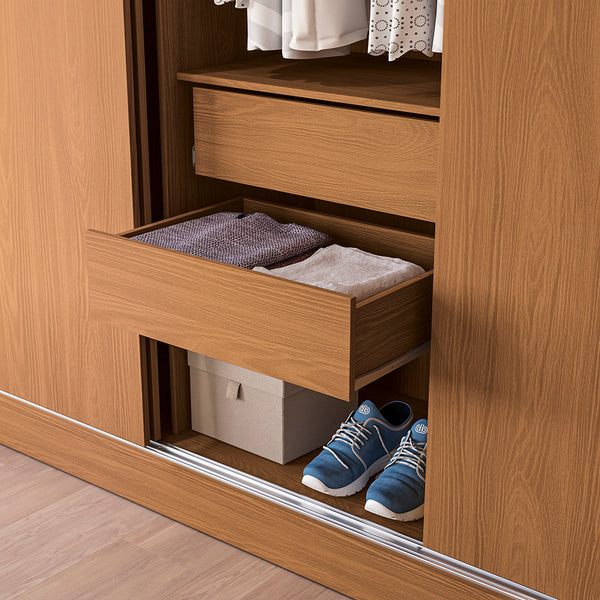 Placard Ropero Kappesberg 3 Puertas 180x200 Canela