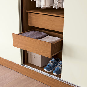 Placard Ropero Kappesberg 3 Puertas 180x200 Canela/Blanco