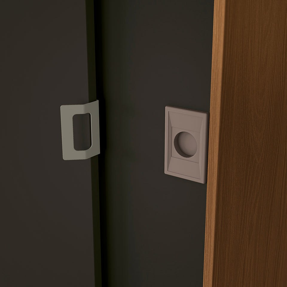 Placard Ropero Kappesberg 3 Puertas 180x200 Canela/Negro