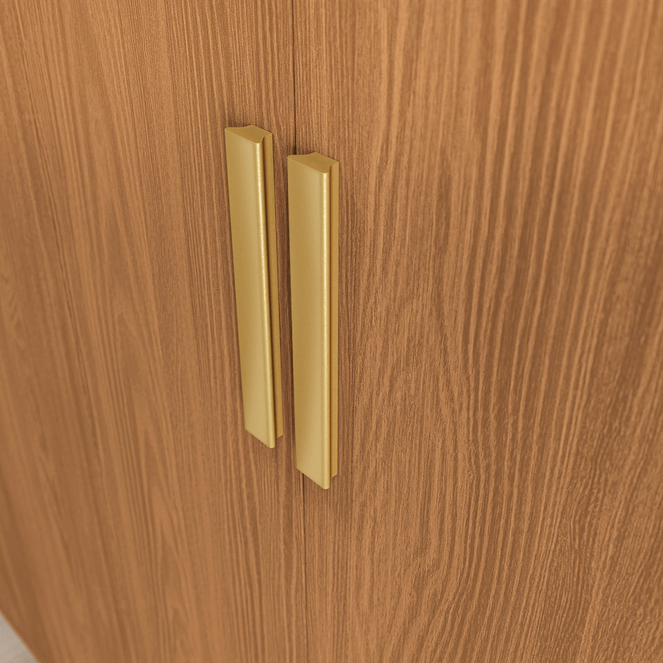 Placard Ropero Kappesberg 6 Puertas 180x200 Canela