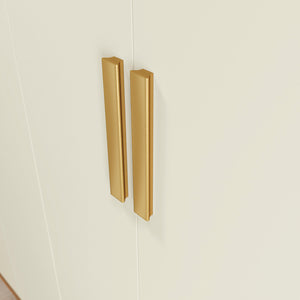 Placard Ropero Kappesberg 6 Puertas 180x200 Canela/Blanco
