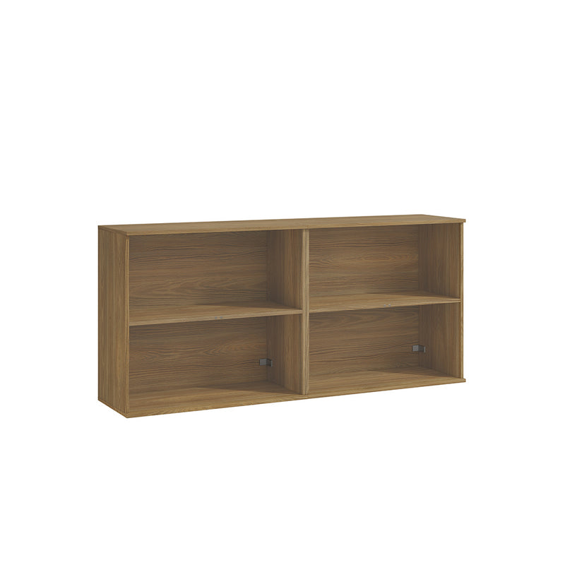 Rack TV Flotante 160cm 4 Puertas Kappesberg Nogal