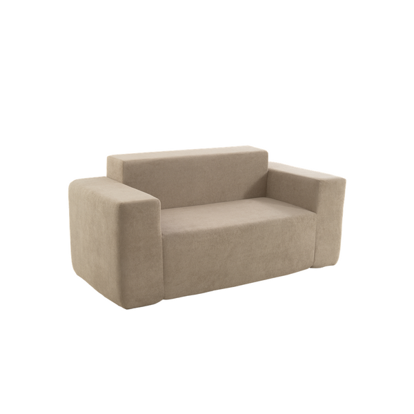 Sofá 2 Cuerpos 176cm Bouclé Kappesberg Capuccino