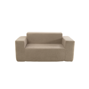 Sofá 2 Cuerpos 176cm Bouclé Kappesberg Capuccino