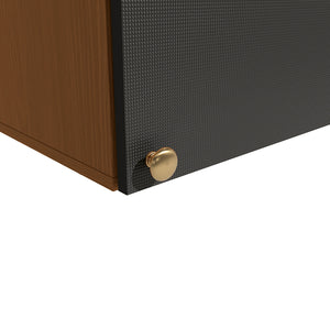 Armario Aéreo 40cm MDP 1 Puerta Kappesberg Canela Negro