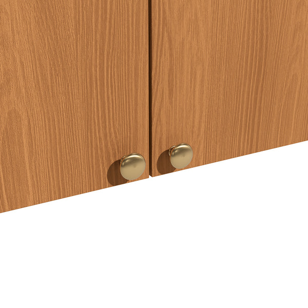 Armario Aéreo 80cm MDP 2 Puertas Kappesberg Canela