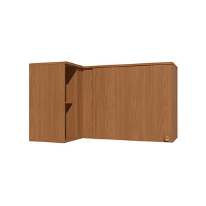 Armario Aéreo Esquinero 98cm MDP Kappesberg Canela