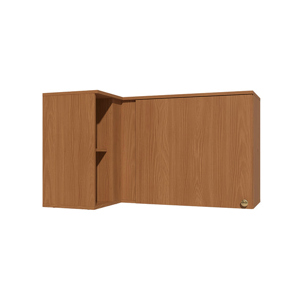 Armario Aéreo Esquinero 98cm MDP Kappesberg Canela