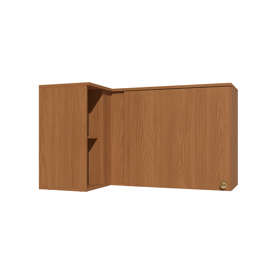 Armario Aéreo Esquinero 98cm MDP Kappesberg Canela