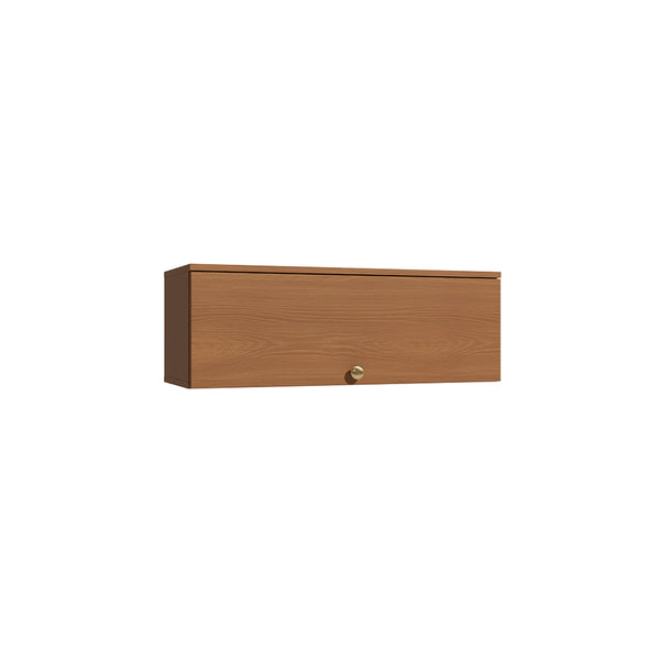 Armario Aéreo Basculante 80cm MDF Kappesberg Canela