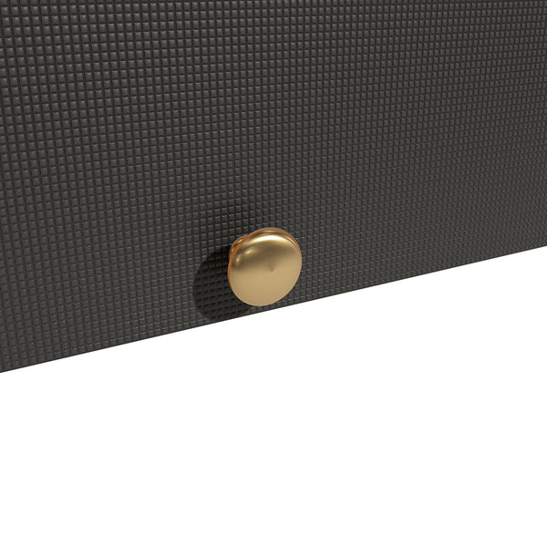 Armario Aéreo Basculante 80cm MDF Kappesberg Canela Negro