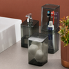 Set baño 5 piezas UZ organizador baño completo negro