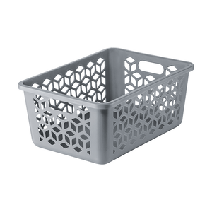 Set lavandería 6 piezas UZ gris cesto ropa baldes