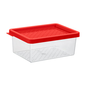 Set organizador refrigerador 6 piezas UZ Utilidades rojo