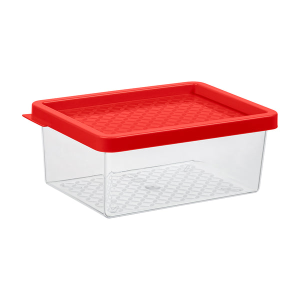 Set organizador refrigerador 6 piezas UZ Utilidades rojo
