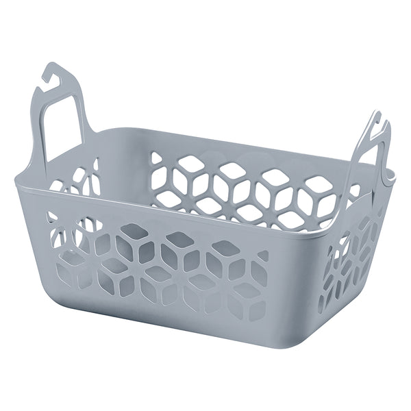 Set lavandería 6 piezas UZ gris cesto ropa baldes
