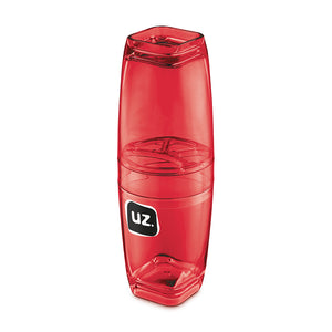 Set baño 4 piezas organizador UZ Utilidades rojo