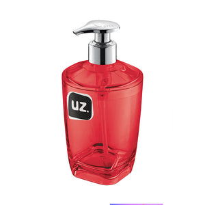 Set baño 4 piezas organizador UZ Utilidades rojo