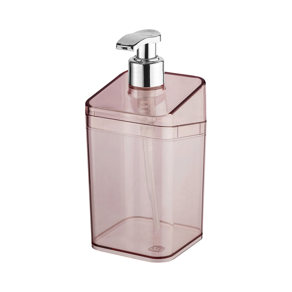Set baño 5 piezas UZ organizador baño rosa moderno