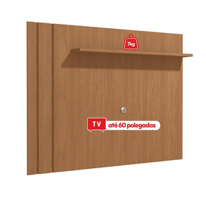 Panel TV 180cm con Repisa para TV 60" Kappesberg Canela